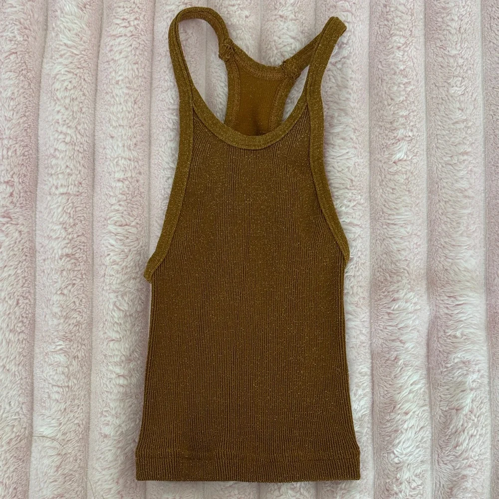 FP Movement Metallic Brown Tank - Picture 1 of 5